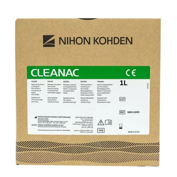 Nihon Kohden 520 Cleaning Solution 1L