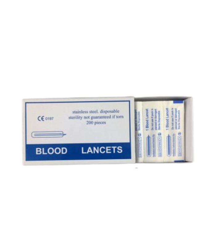 200 Sterile Lancets ( Fine, Bevel Tip ) 200 Sterile Lancets (Fine, Bevel Tip) - Image 1