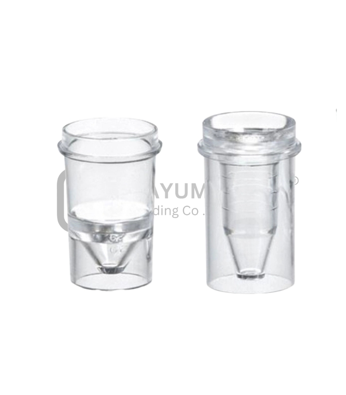 Instruments Sample Cups ; Beckman sample cups , PS Material Instrument Sample Cups: Beckman sample cups, PS Material - Image 1
