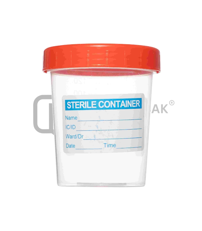 URINE CUP 3040ML INDIVIDUAL STERILE WITH LABEL URINE CUP 30/40ML INDIVIDUAL STERILE WITH LABEL - Image 1